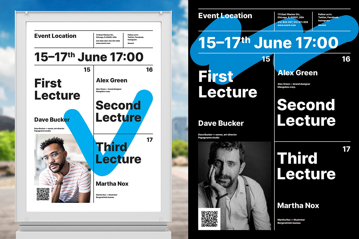 Event Poster Bundle + Freebie, a Flyer Template by EDT.Graphics (Photo 3 of 54)