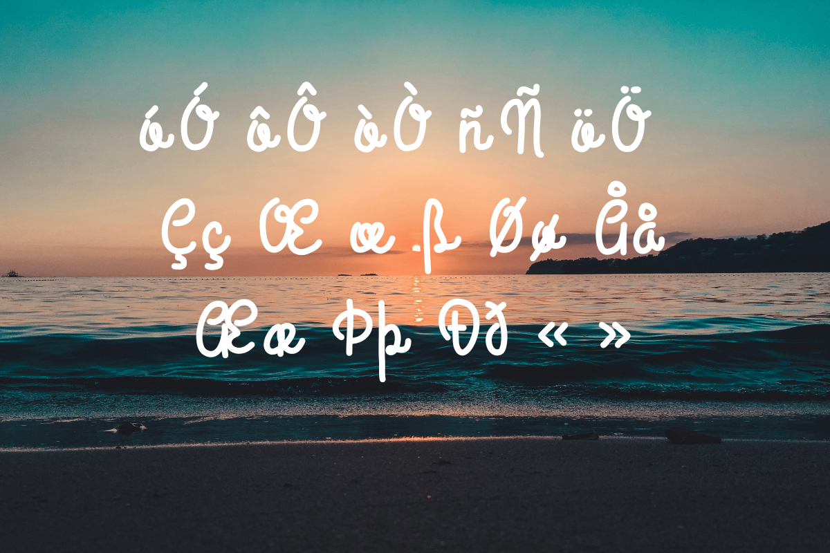 Hua Shui font, a Sans Serif Font by TNE Designs (Photo 4 of 5)