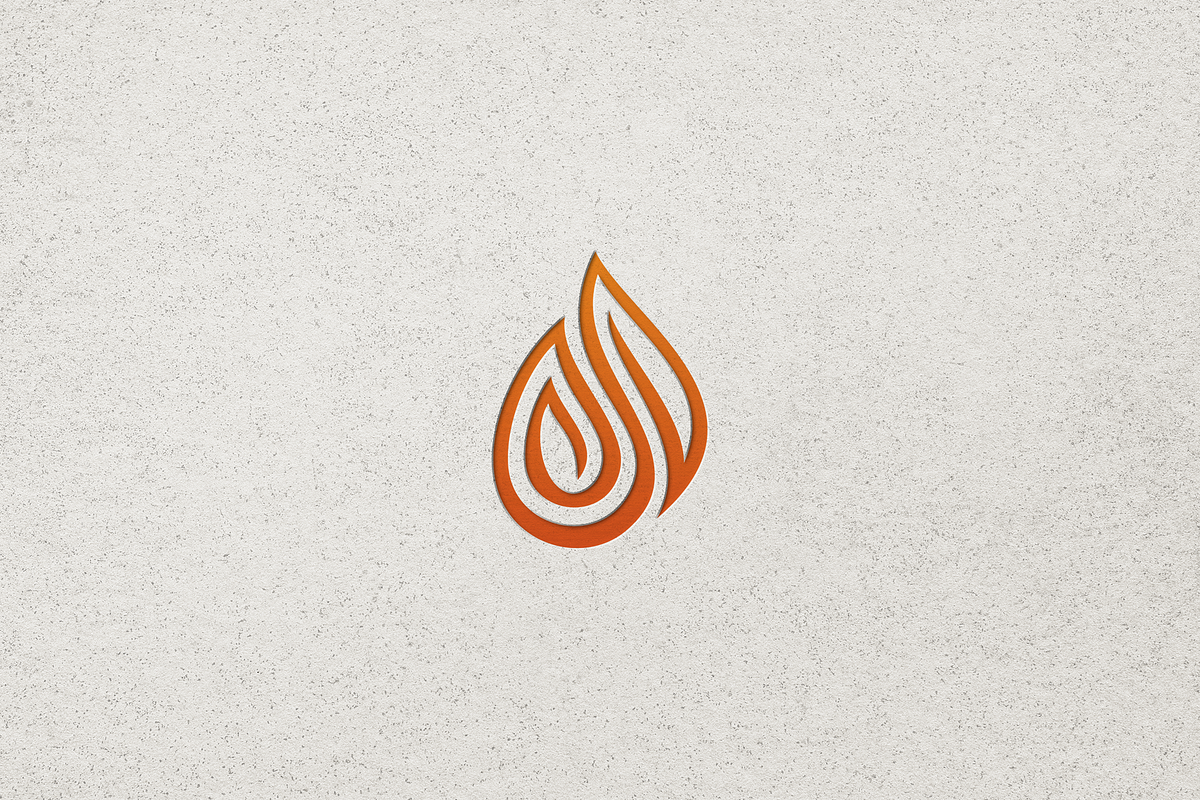 Minimalist Modern Fire Logo, a Branding & Logo Template by Luxury Logos (Photo 4 of 4)