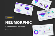 KPI Dashboard 5 Version, a Presentation Template by Brandearth RRGraph (Thumbnail 5 of 14)
