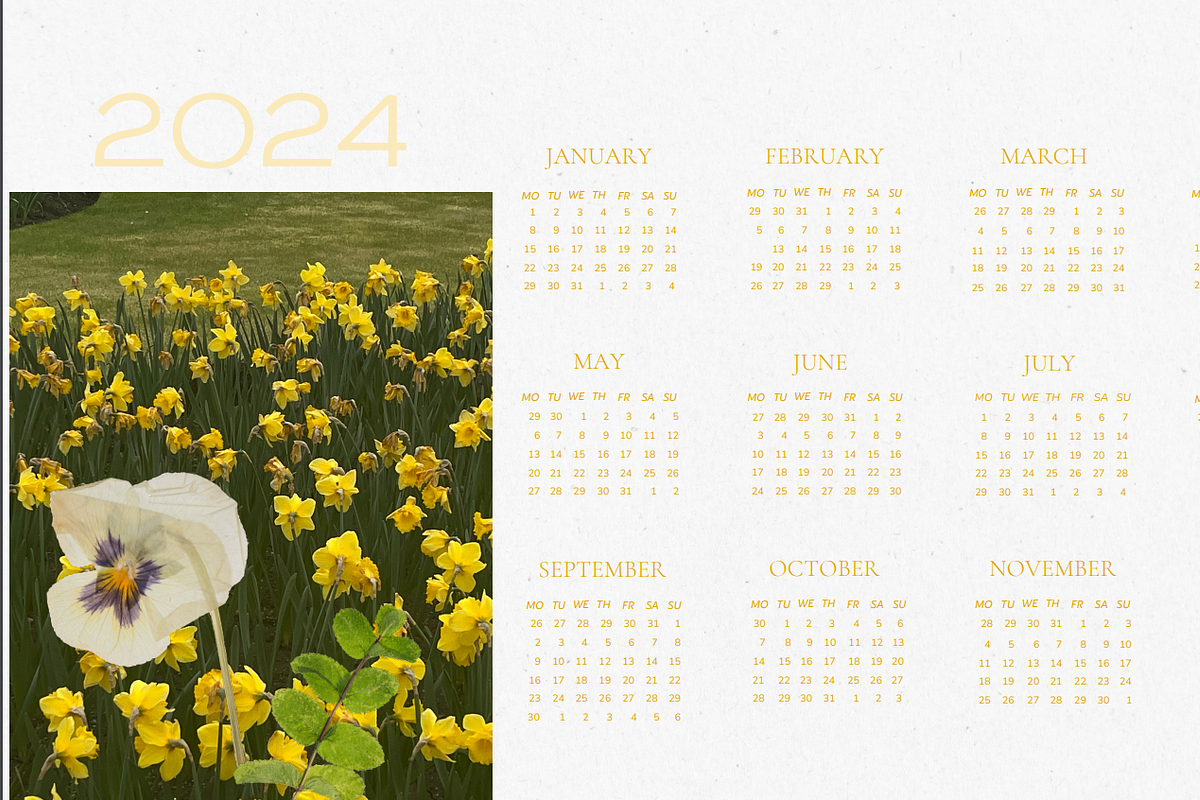 2024 June Calendars (summer themes), a Poster Template by SooJungChoi3 (Photo 6 of 6)