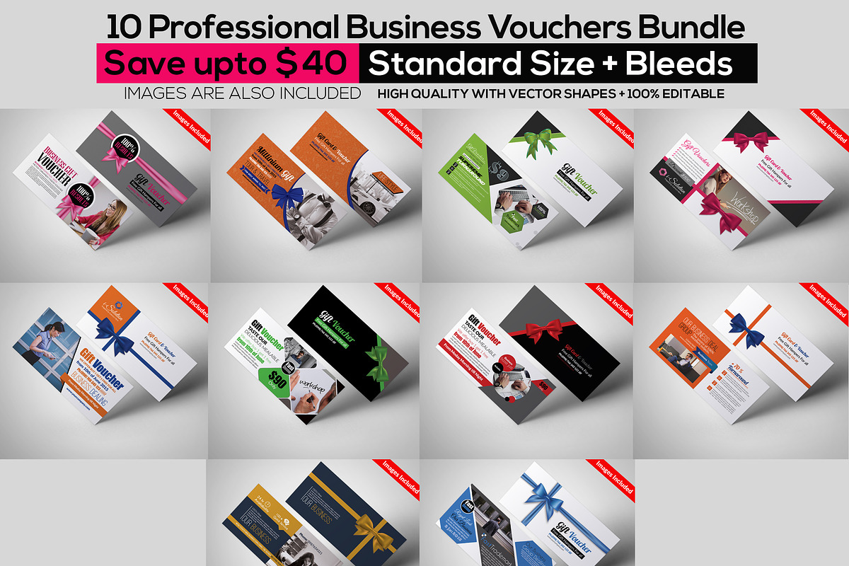 115 Print Templates Big Bundle, a Flyer Template by Business Flyers (Photo 8 of 14)