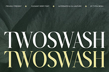 Twoswash - Beauty Elegant Serif