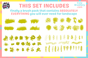 Procreate Nature Background Brushes, a Brushes & More by Cozy Brushery (Thumbnail 3 of 12)