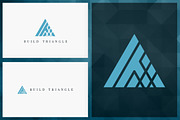 20 Triangle Logos - Filled edition, a Branding & Logo Template by VP Fonts (Thumbnail 5 of 21)