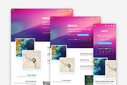Indico - Multipurpose one pager, a Landing Page Template by Indishop (Thumbnail 2 of 5)