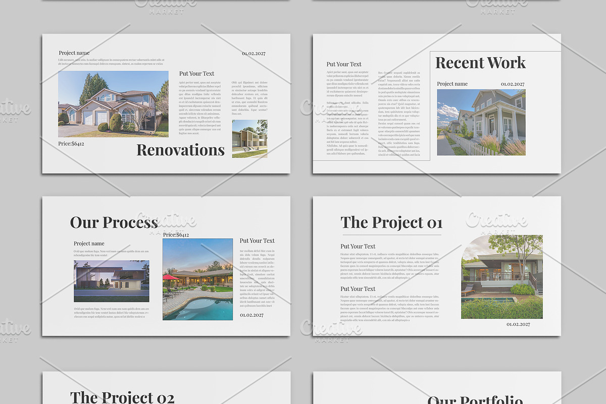 Architecture Portfolio Presentatio, a Presentation Template by ClickPaint_Studio (Photo 4 of 6)