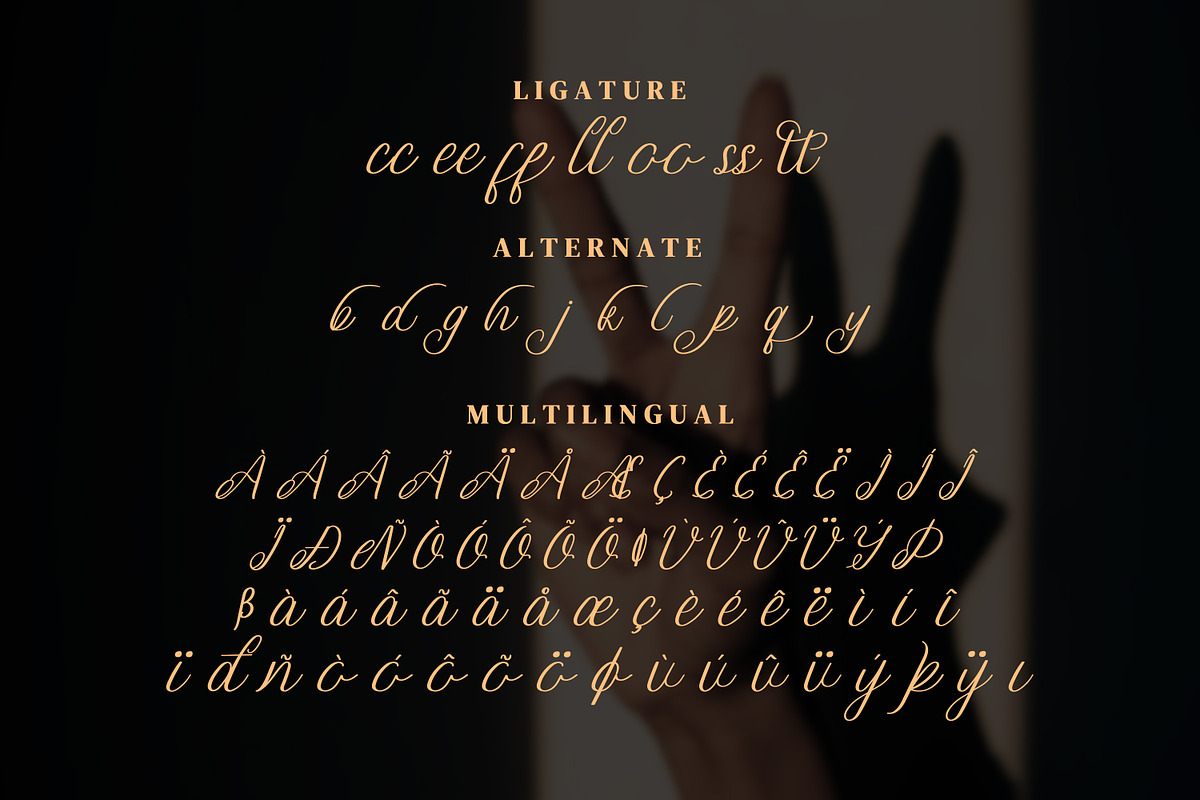 Brugundy Script Fonts, a Script Font by mahstudios (Photo 11 of 13)