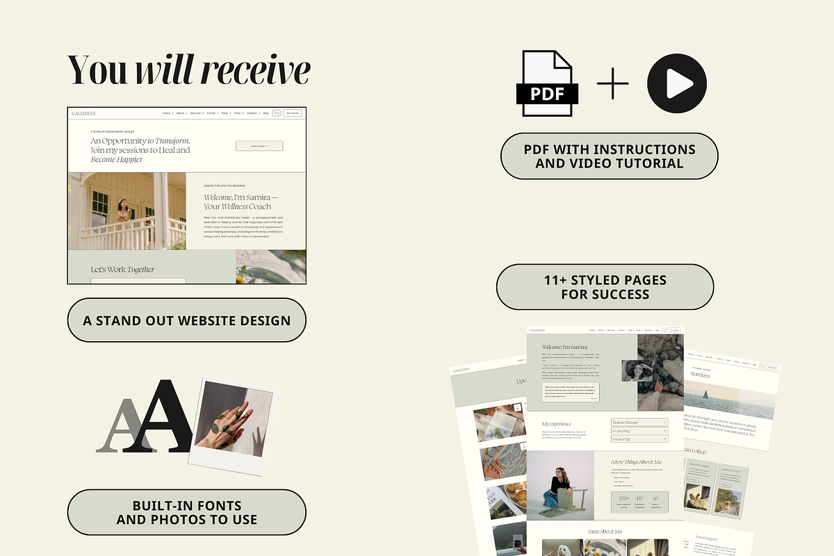 Counselor Squarespace Template, a Squarespace Template by Eden Origin Studio (Photo 6 of 11)