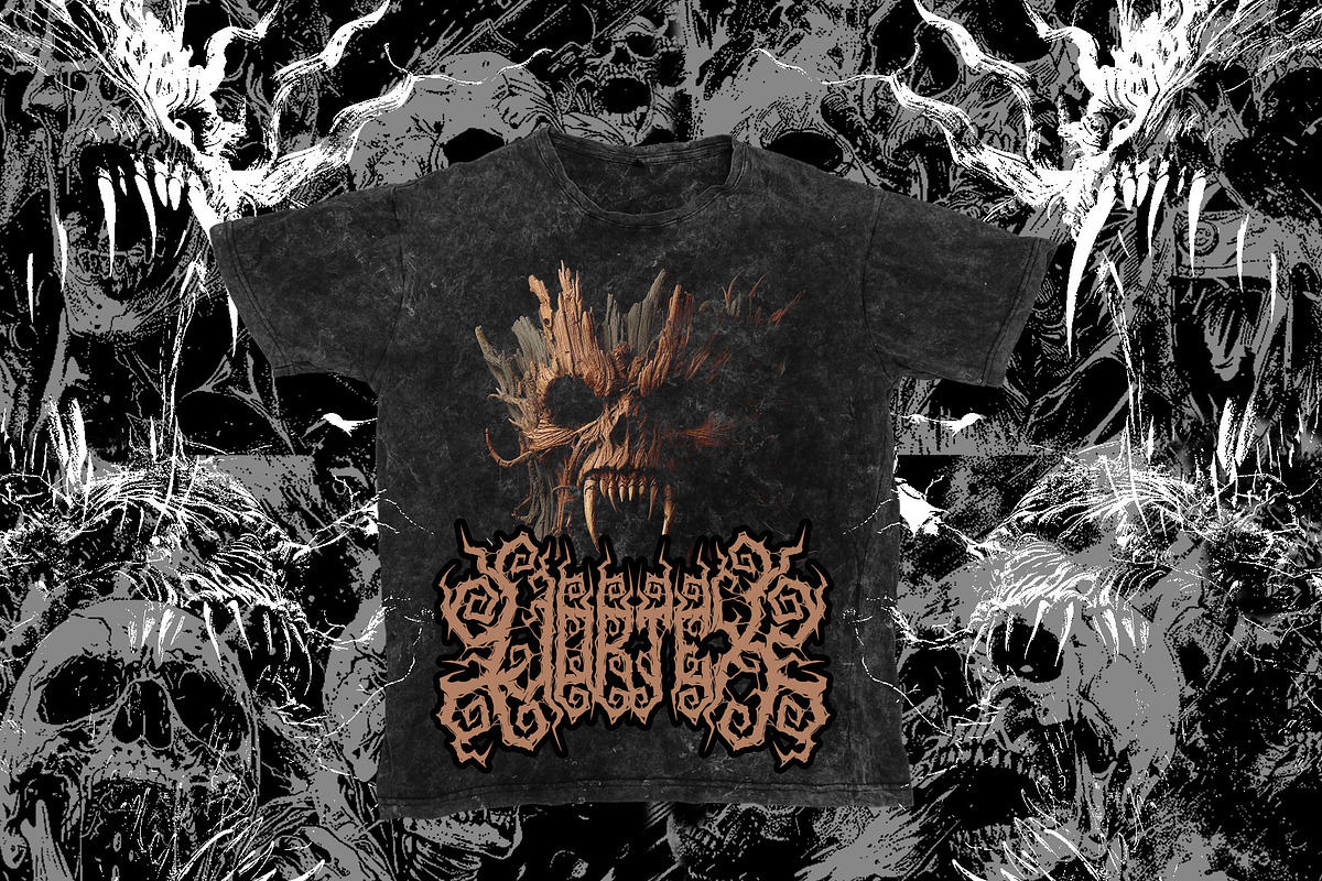 Dread Death Metal Font, a Blackletter Font by Fonday Studio (Photo 5 of 11)