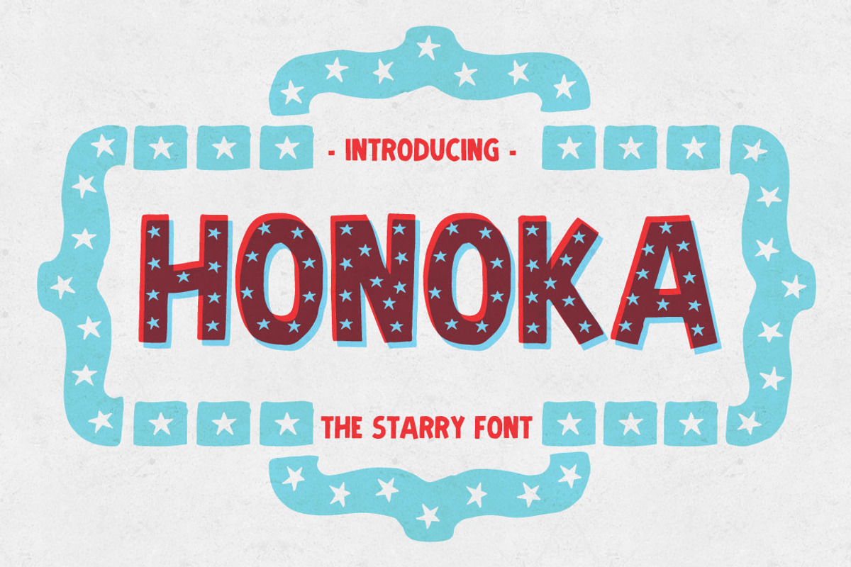 Honoka, a Sans Serif Font by LuOtero (Photo 7 of 7)