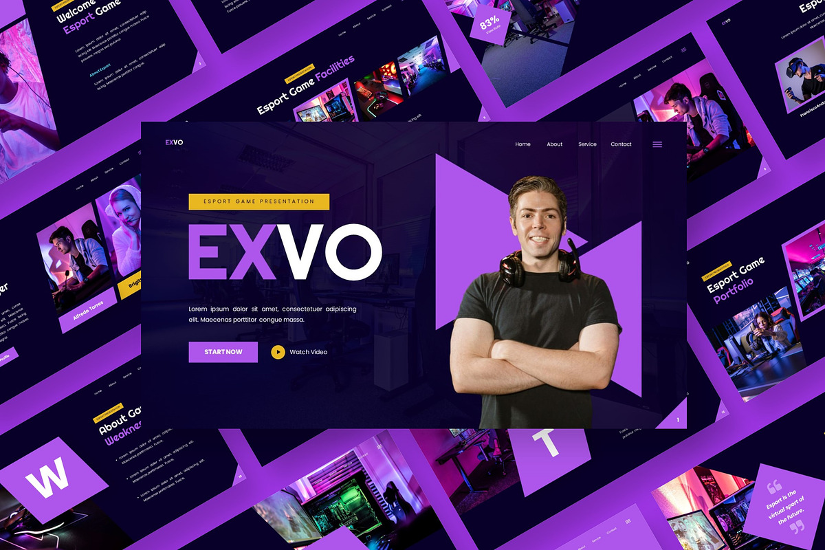 Exvo - Google Slide Templates, a Presentation Template by Deepslide Studio