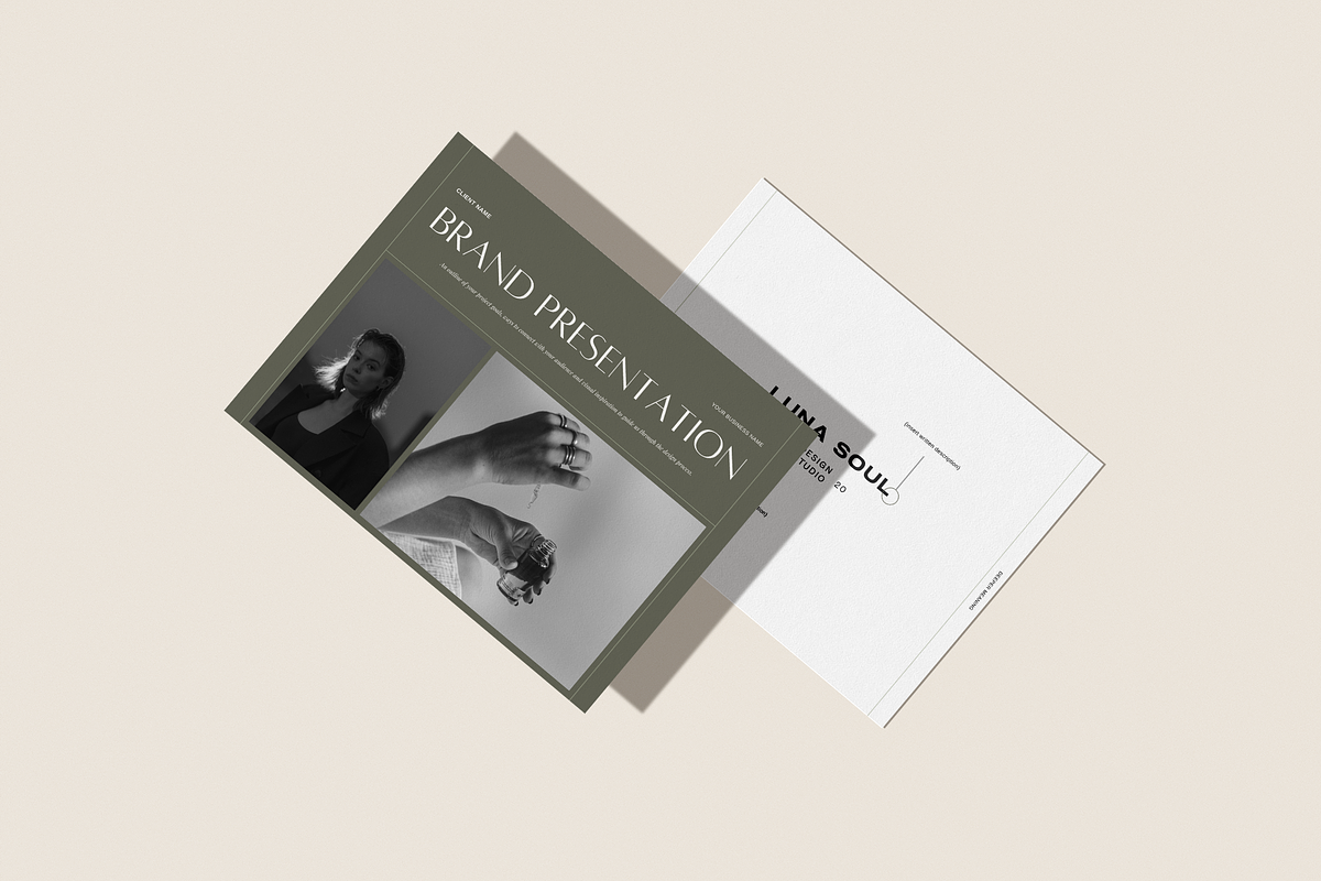 Olivia | Brand Presentation CANVA, a Presentation Template by Luna Soul Design (Photo 2 of 7)