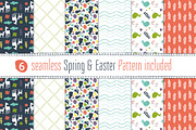 Spring & Easter Vector Set, an Animal Illustration by nordicworker (Thumbnail 2 of 5)