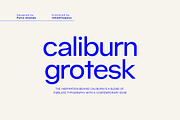 Caliburn Grotesk | Modern Variable, a Sans Serif Font by InkwellTypeCo (Thumbnail 1 of 15)