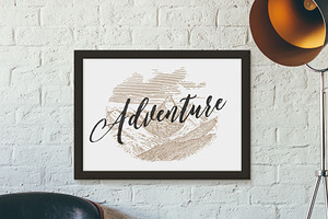 Adventure - Vintage Illustration Set