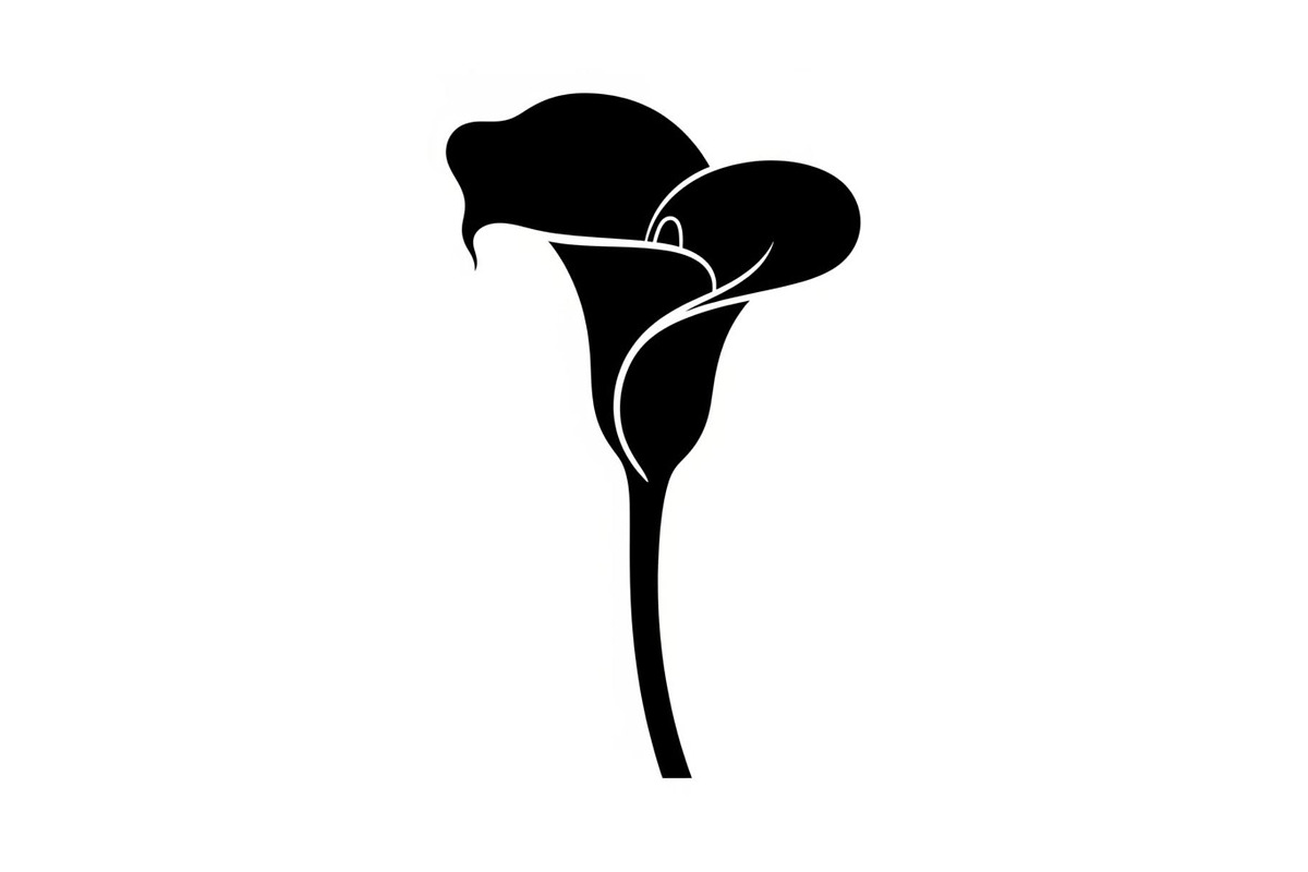 Black Lily Flower Vector Bundle, an Illustration by Designs_River (Photo 40 of 51)