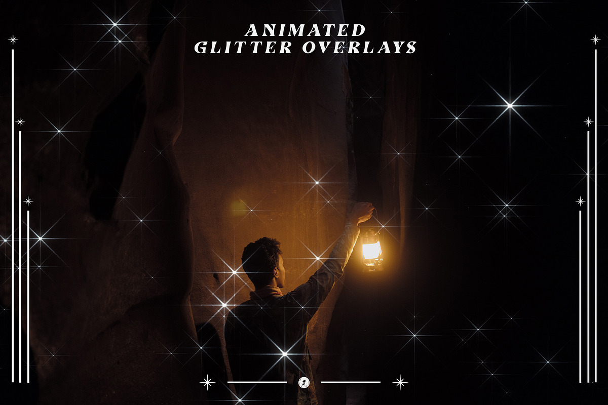 Animated Glitter Overlays, a Texture Graphic by Freezerondigital (Photo 5 of 10)