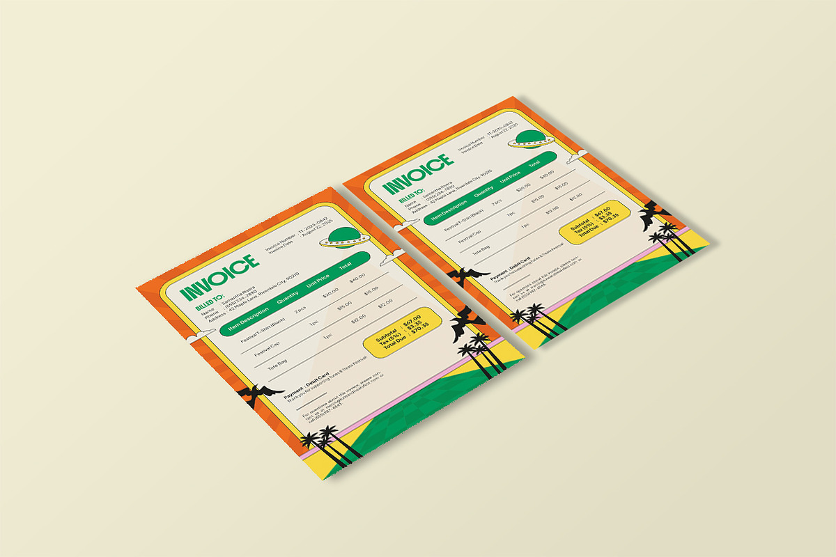 Tunes & Treats Ticket Event, a Print Template by StreaksideStd (Photo 3 of 3)