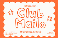 Club Mailo - A Original Handlettered
