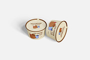 Ice Cream Cup Mockup, a Product Mockup by MrLetters (Thumbnail 3 of 5)