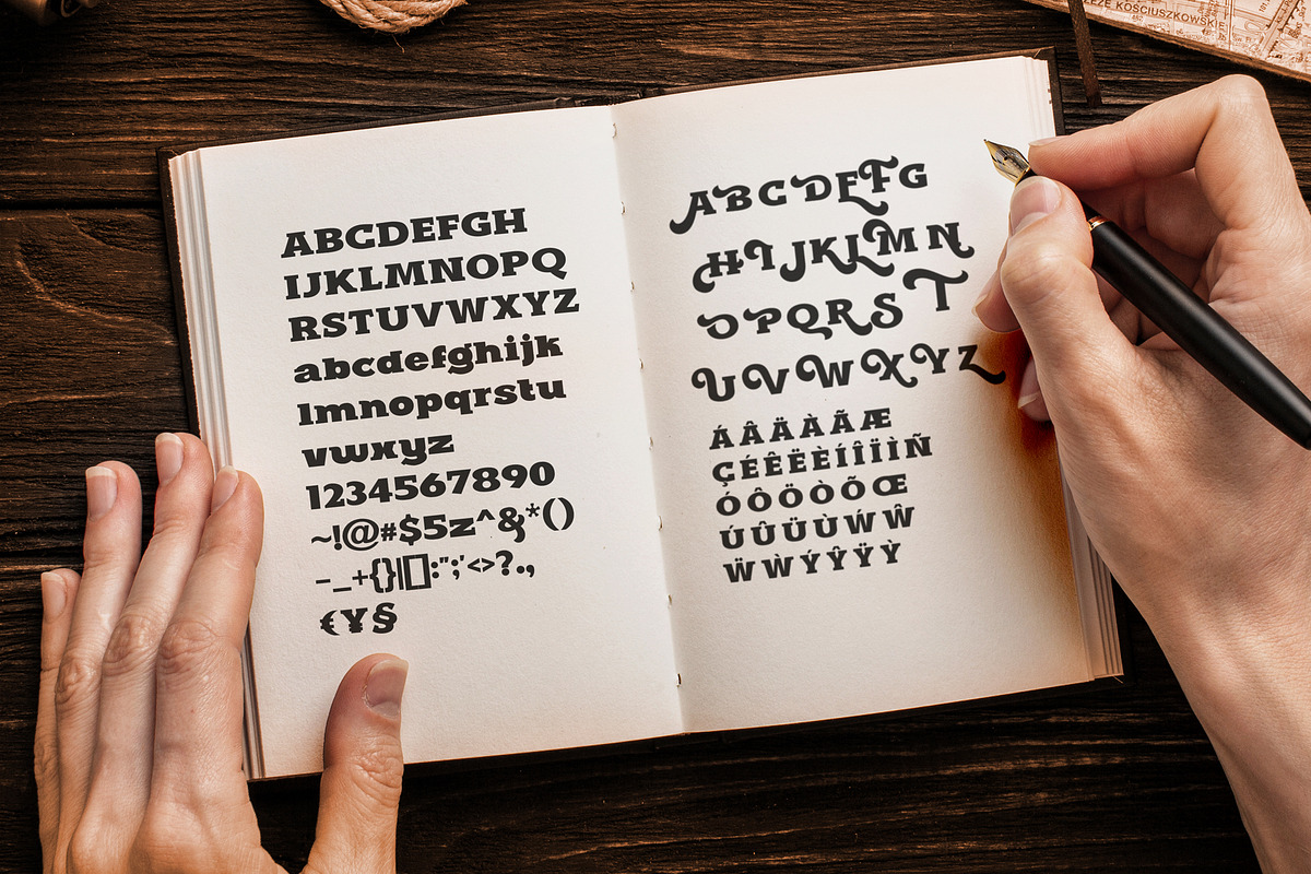 BRODE | Bold Display Slab Serif, a Slab Serif Font by StoricType (Photo 11 of 13)