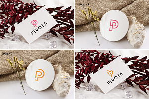 2-in-1 Modern Letter P Logo Pack, a Branding & Logo Template by arhabib