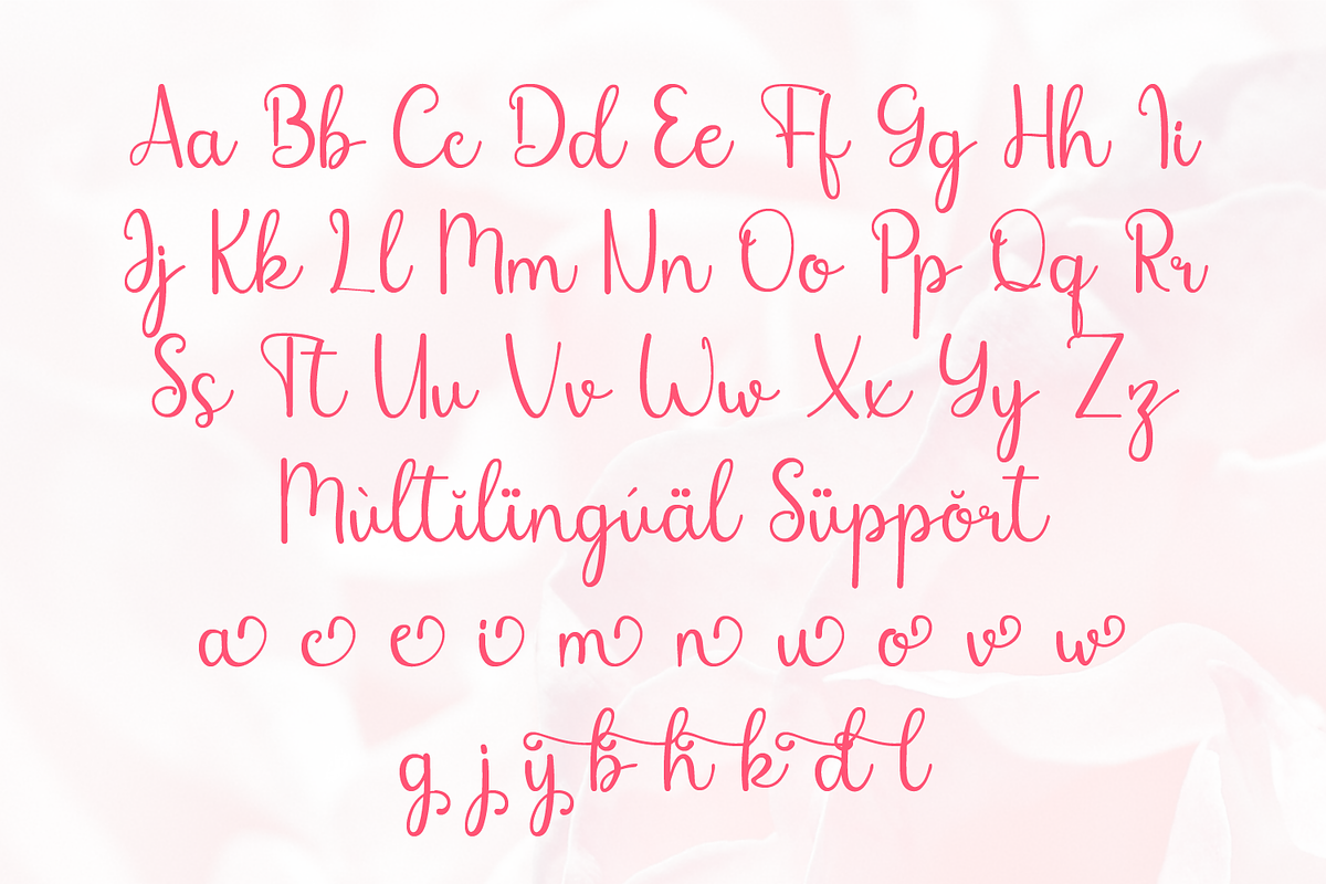 Lusinda | Beautiful Script Font, a Script Font by MustofaCreative (Photo 4 of 6)