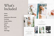 Showit Website Template Photographer, a Websites & App Template by The Soft Voice (Thumbnail 4 of 9)
