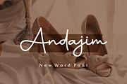 Dhatan, a Handwritten Font by albert_kalingga (Thumbnail 2 of 4)