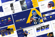 American Football Sport Keynote, a Presentation Template by YossyOneStd (Thumbnail 1 of 5)