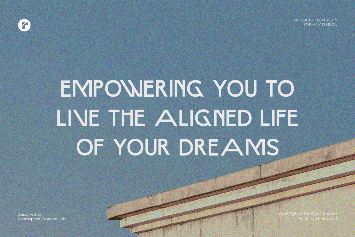 Modern Trendy - Rylone Sans Serif, a Sans Serif Font by roomspace creative lab (Photo 5 of 11)