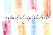 Gradient watercolor background set, a Texture Graphic by Alena Solonshchikova (Thumbnail 1 of 11)