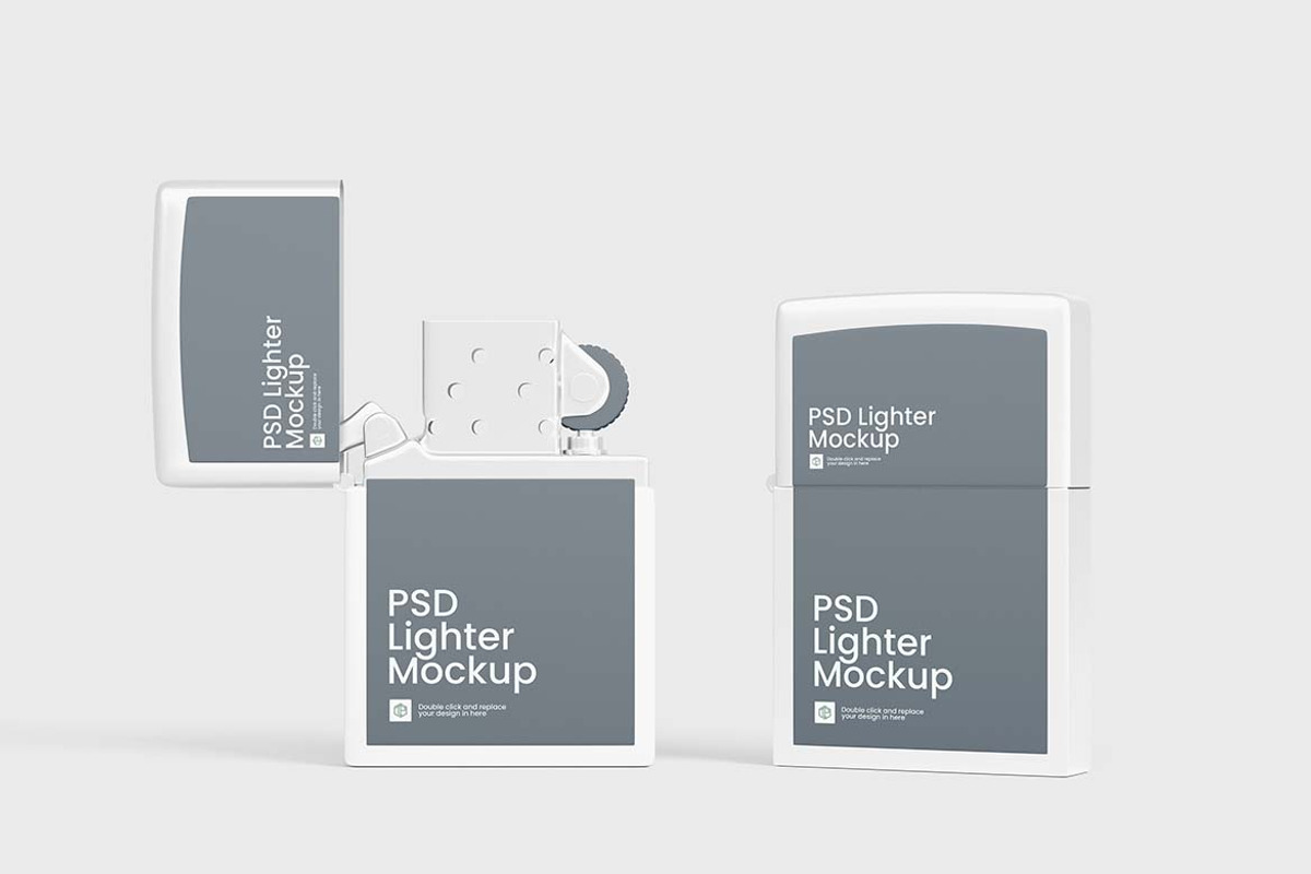 Lighter Mockups, a Packaging Mockup by tiyasprabawa (Photo 3 of 5)