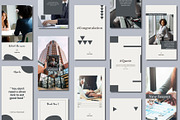Elegant Social Media Story Templates, a Social Media Template by BoontenStudio (Thumbnail 3 of 8)
