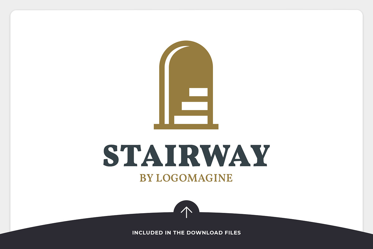 Stairway Logo Template, a Branding & Logo Template by LOGOMAGINE (Photo 13 of 16)