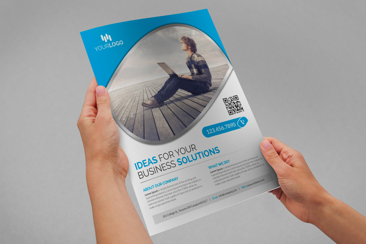 Corporate Flyer, a Flyer Template by RQ Designs (Photo 2 of 5)