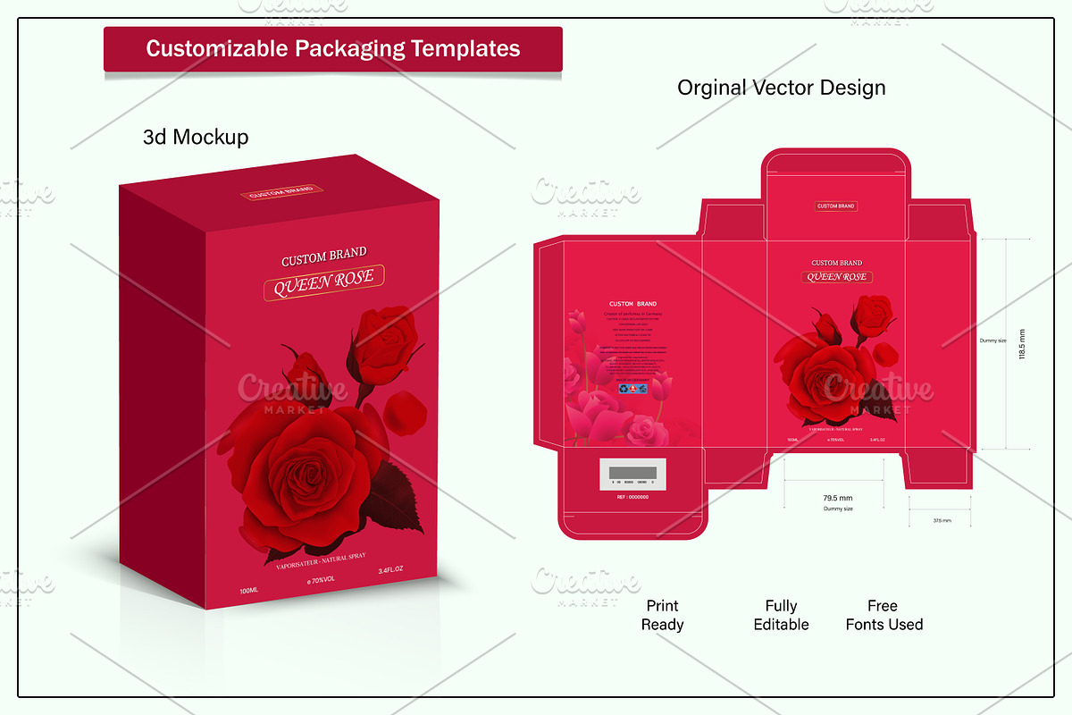 packaging Box design, a Packaging Mockup by sumonuix (Photo 2 of 3)