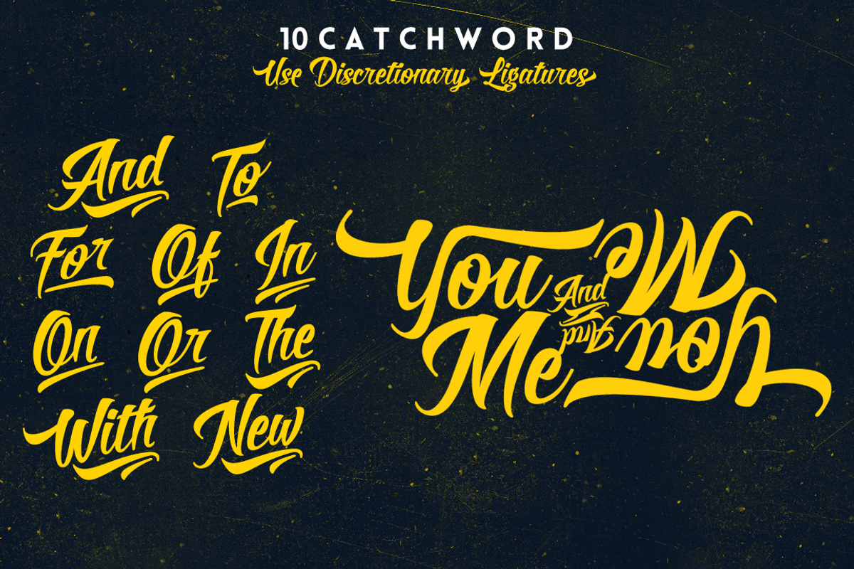 Roverd - Retro Font preview 3