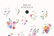 BRIGHT Watercolor Wildflowers, a Decorative Illustration by Lana Elanor (Thumbnail 7 of 11)