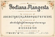 Yodiana Mangesta, a Script Font by Wow Magic (Thumbnail 3 of 3)
