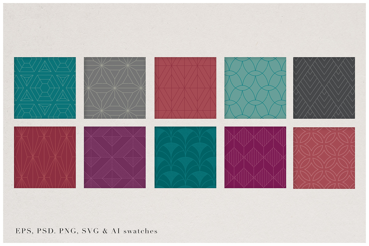 Soirée | Pattern Pack, a Pattern Graphic by Marigold Studios (Photo 8 of 14)