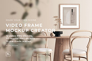 Video Frame Mockup Creator, a Print Template by Una Matison (Thumbnail 1 of 18)