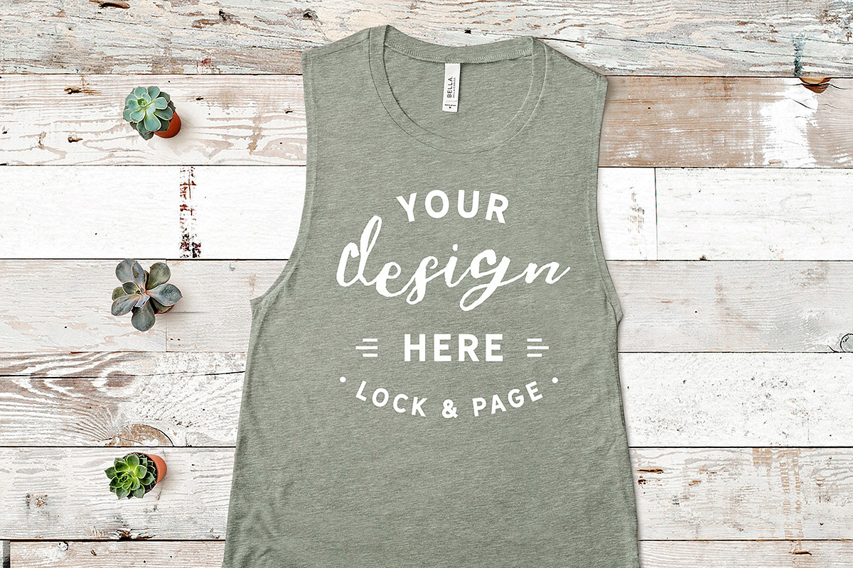 Mockup Bundle Bella Canvas T-Shirt, a Household Mockup by lock and page (Photo 27 of 45)