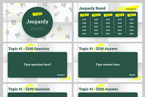 Jeopardy For School Google Slides