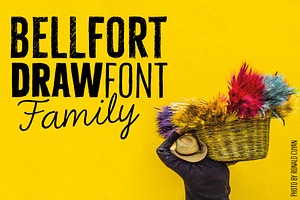 Bellfort Draw - 13 fonts