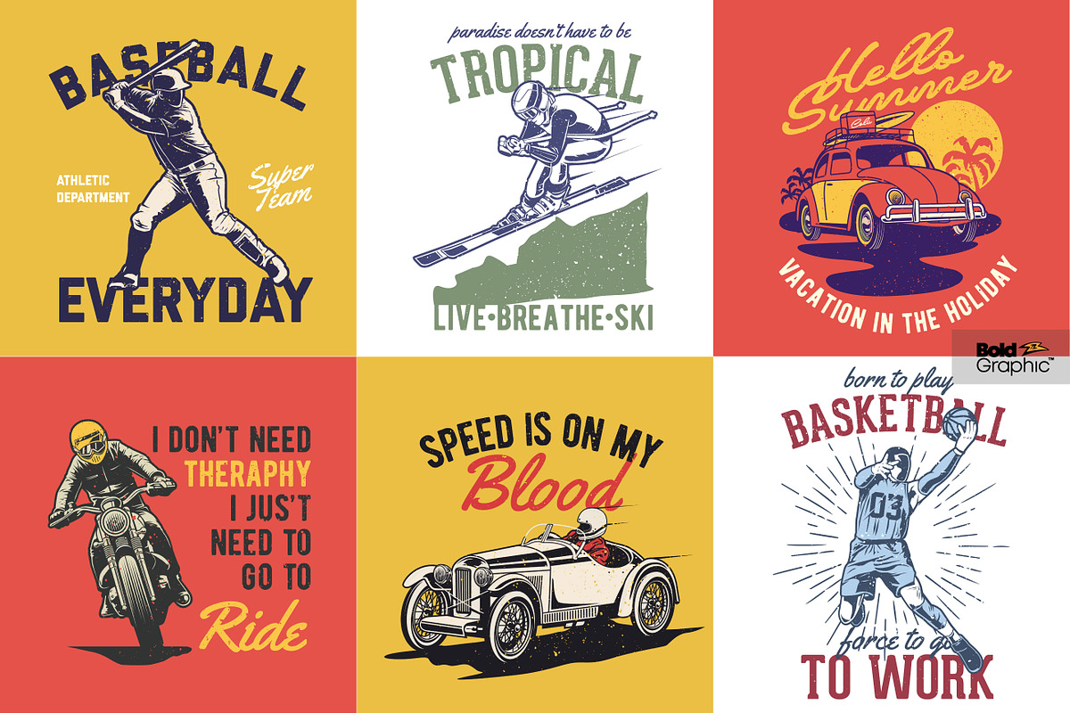 100 unique Vintage design collection, an Education Illustration by The BolzStudio (Photo 15 of 18)
