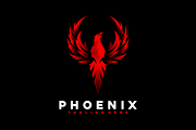 Phoenix Logo, a Branding & Logo Template by VectorCrow (Thumbnail 2 of 2)