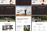Athena - Health and Wellness Website, a Landing Page Template by SundayWorkTeam (Thumbnail 2 of 6)