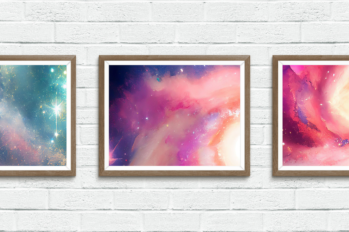 Vibrant Galaxies Backgrounds, a Background Graphic by Skritch Studio (Photo 3 of 6)